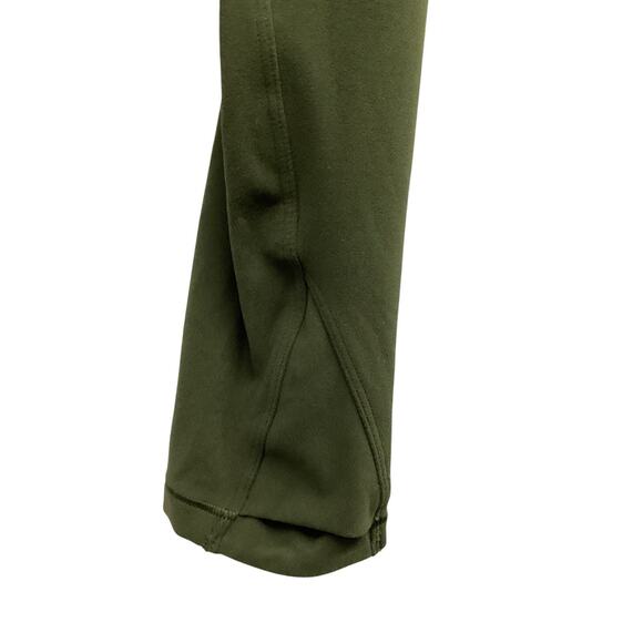 Athleta Encore Wrap Ballet V-Neck Yoga Green Top Shirt Large Stretch - Picture 4 of 5